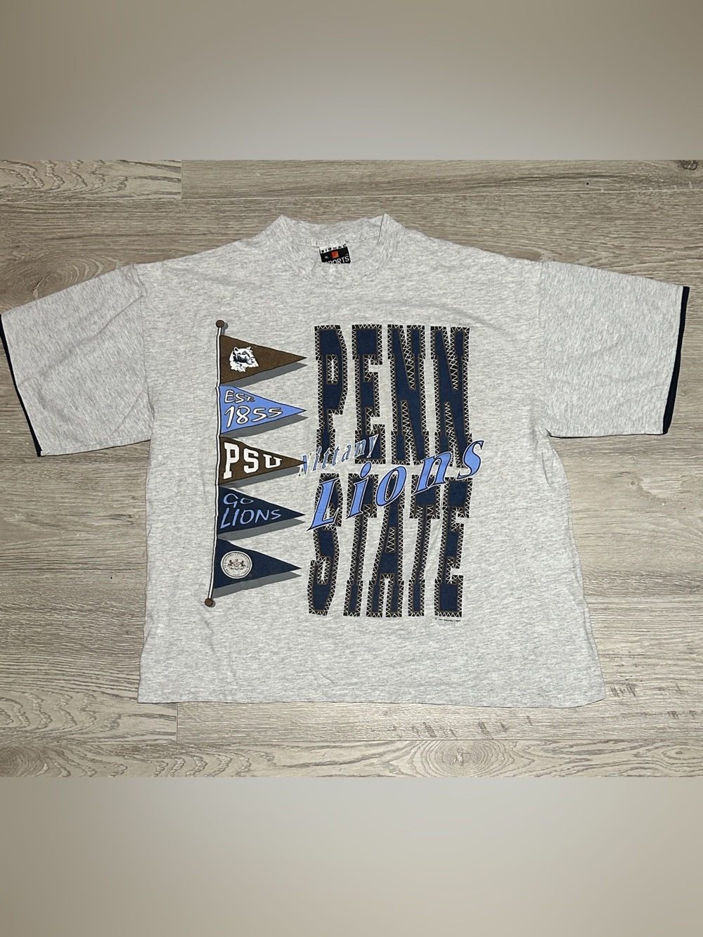 1991 Penn State Nittany Lions Vintage Graphic Tee - Womens XL